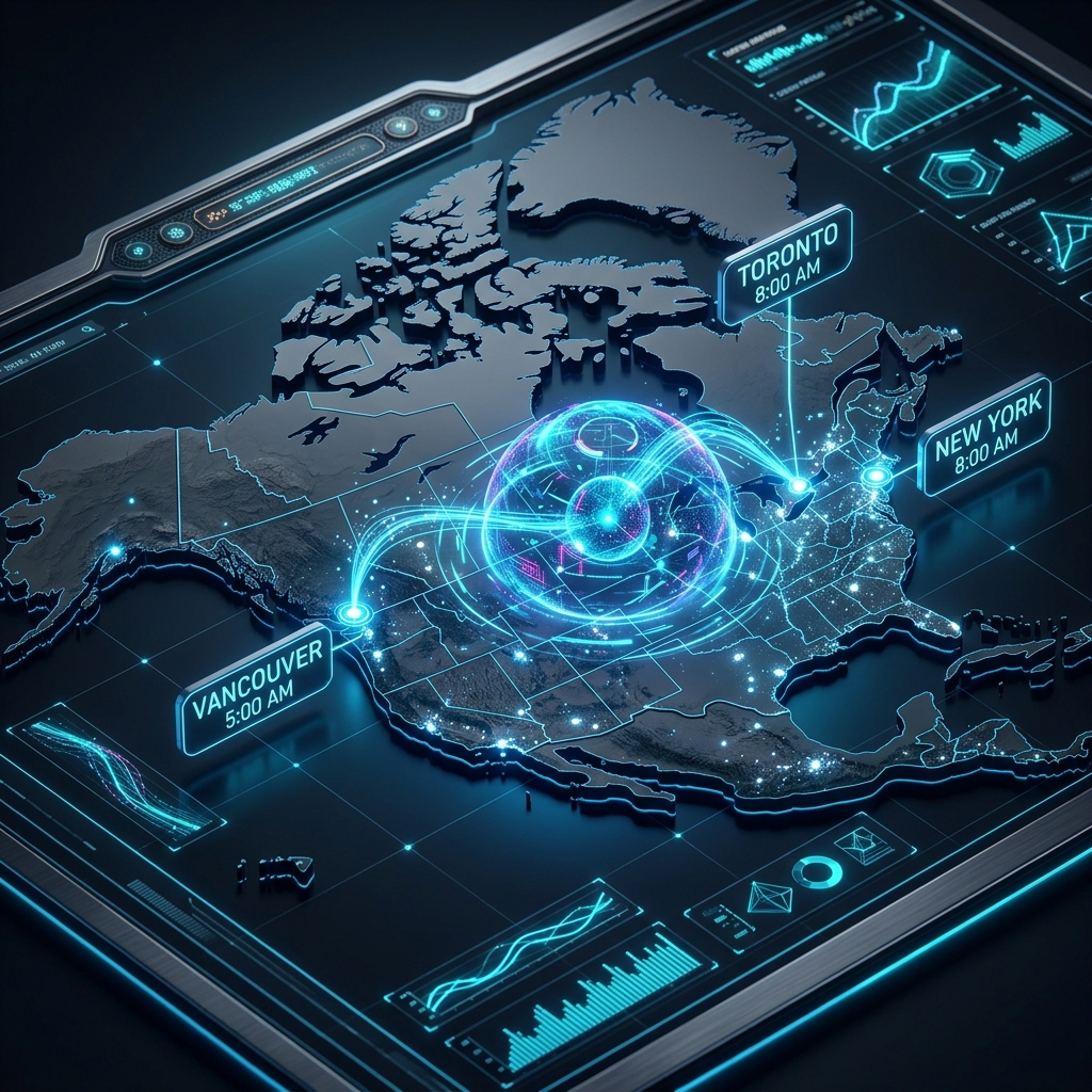 Multi-Location Branch Map